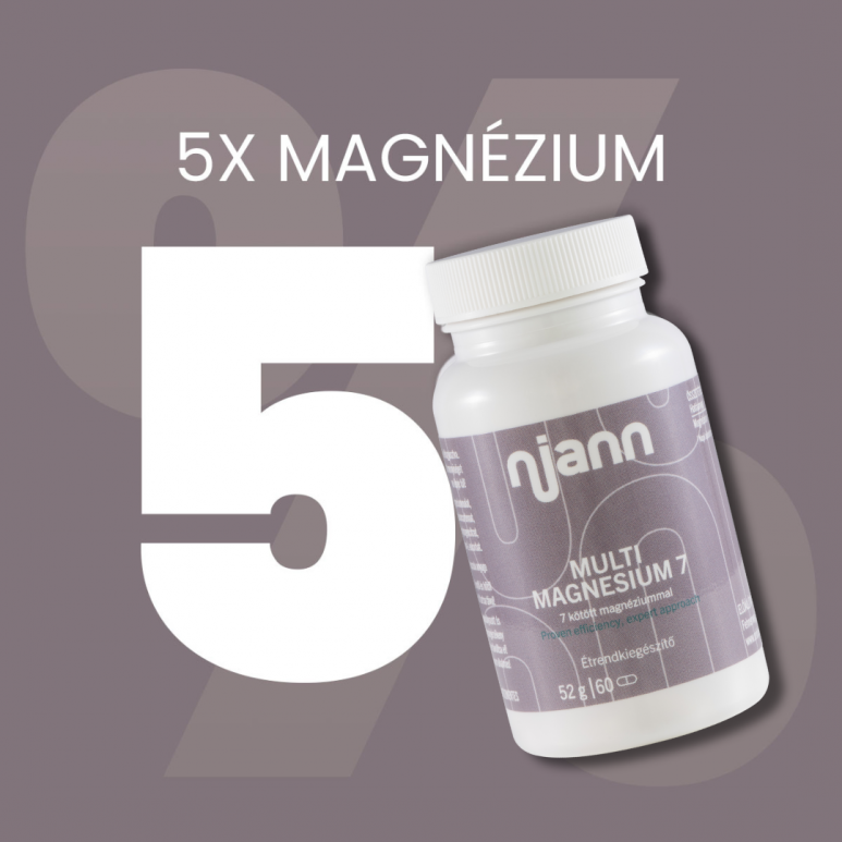 5 doboz Magnézium 7-komplex szerves magnéziummal