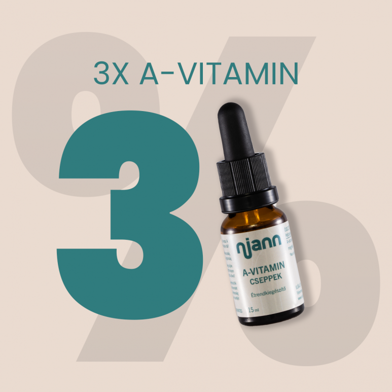 3 üveg A-vitamin