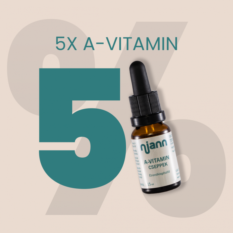 5 üveg A-vitamin